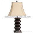 New modern high quality ceramic warm style bedroom table lamp for hotel decoration with E14
